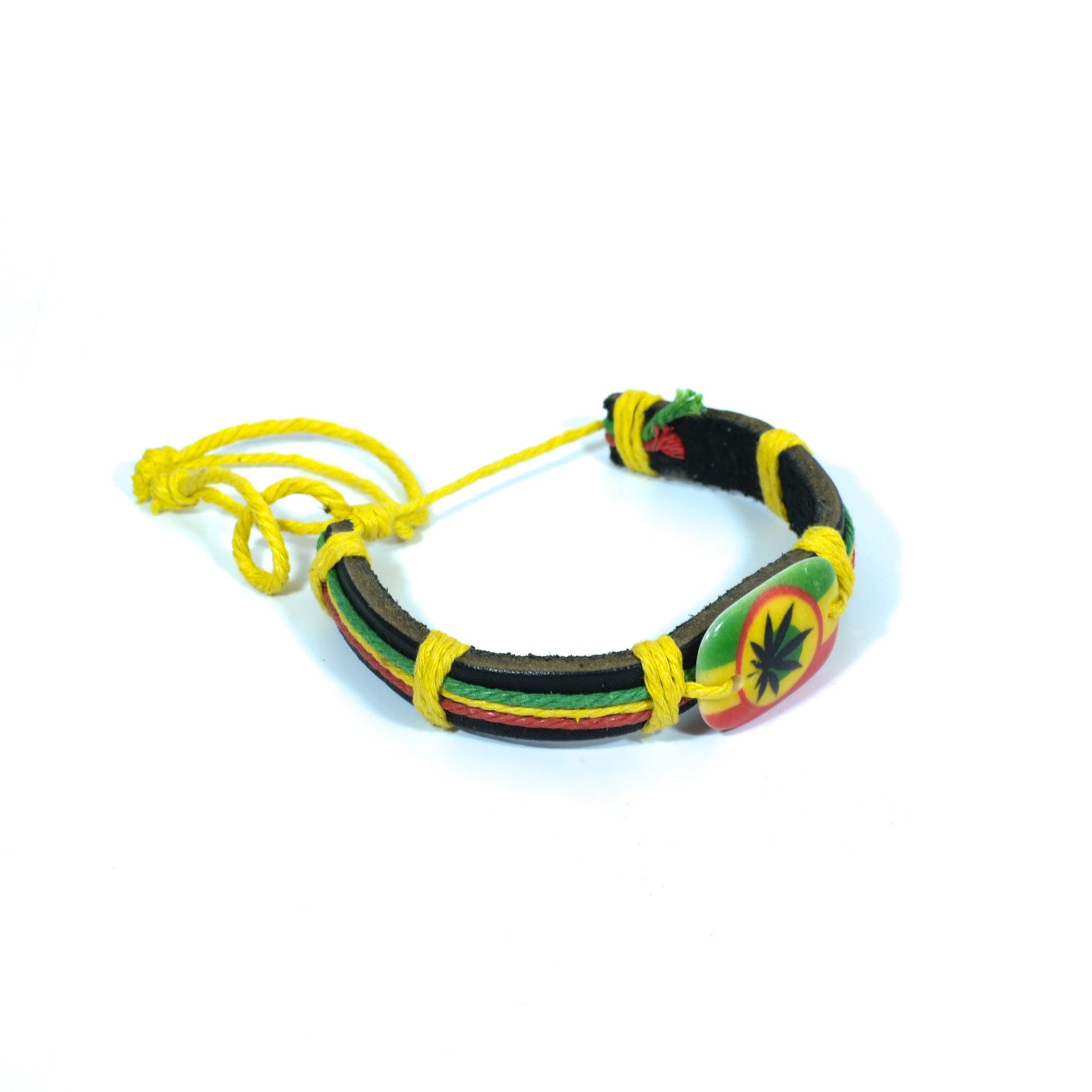 Bracciale in cuoio - Green Collection